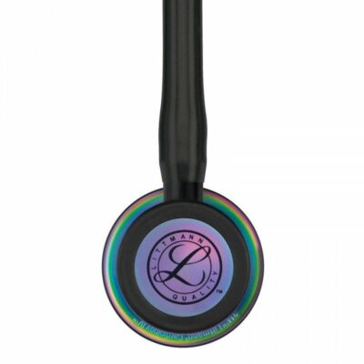 3M Littmann Cardiology IV 6165 Rainbow Finish, kardiologický stetoskop, čierny – Obrázok 2
