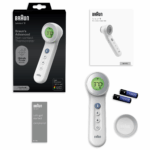 Braun BNT400 Bezdotykový teplomer s Age Precision, biely – Obrázok 3