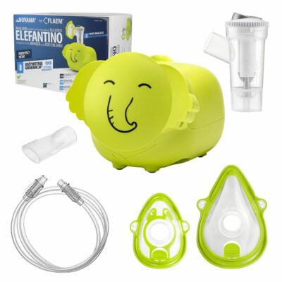 NOVAMA ELEFANTINO Pneumatický piestový inhalátor pre deti aj dospelých – Obrázok 2