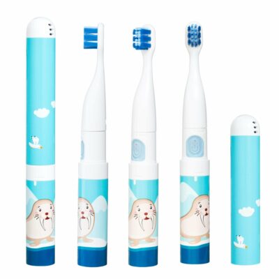 VITAMMY SMILE detská sonická zubná kefka Mrož + DODO MEMO pexeso, od 3 rokov – Obrázok 2