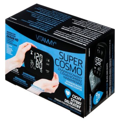 VITAMMY SUPER COSMO ramenný tlakomer, farba čierny – Obrázok 3