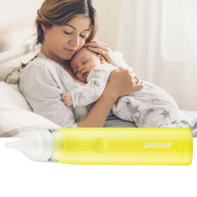 NOVAMA Pingo Spark Lime Green Nosová odsávačka s osvetlenou špičkou, limetková – Obrázok 7