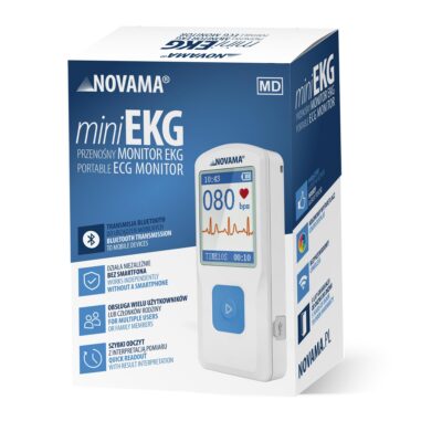 Novama Mini EKG Prenosný monitor srdcového rytmu s Bluetooth – Obrázok 3