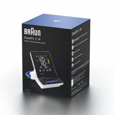 Braun ExactFit 3 BUA6150 Ramenný tlakomer, 2 manžety – Obrázok 4