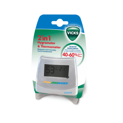 VICKS 2v1 Vlhkomer a teplomer – Obrázok 2