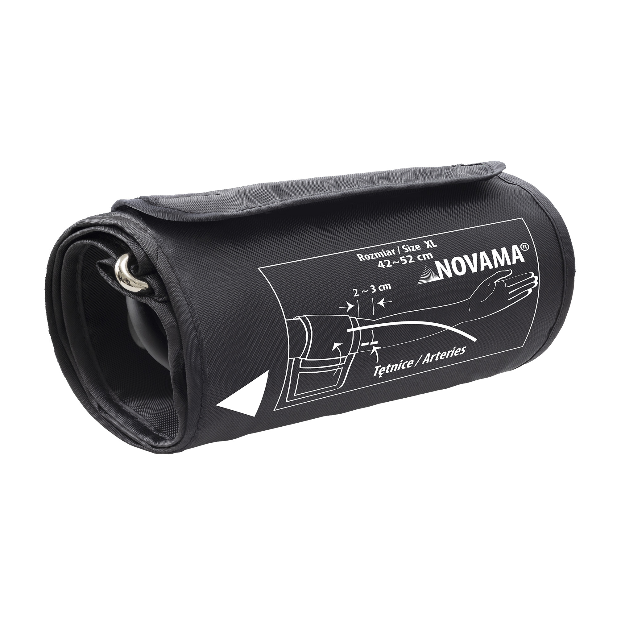 d976fadb3a934d9ec6ec3eea7d5b5138 NOVAMA CUFF XL Univerzálna manžeta pre ramenné tlakomery, veľkosť 42-52 cm (XL) – Obrázok 1