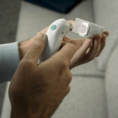 BRAUN ThermoScan 3 IRT3030 Rýchly ušný teplomer (1s meranie) – Obrázok 7
