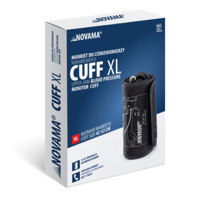 NOVAMA CUFF XL Univerzálna manžeta pre ramenné tlakomery, veľkosť 42-52 cm (XL) – Obrázok 2