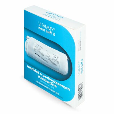 VITAMMY NEXT Náhradná manžeta na tlakomery NEXT, veľkosť 22-40 cm, šedá – Obrázok 2