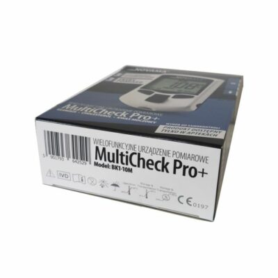 NOVAMA MULTICHECK PRO+ Merací prístroj + prúžky (glukóza, cholesterol, kyselina močová) – Obrázok 10