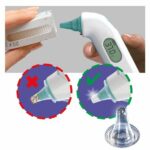 BRAUN ThermoScan 3 IRT3030 Rýchly ušný teplomer (1s meranie) – Obrázok 4