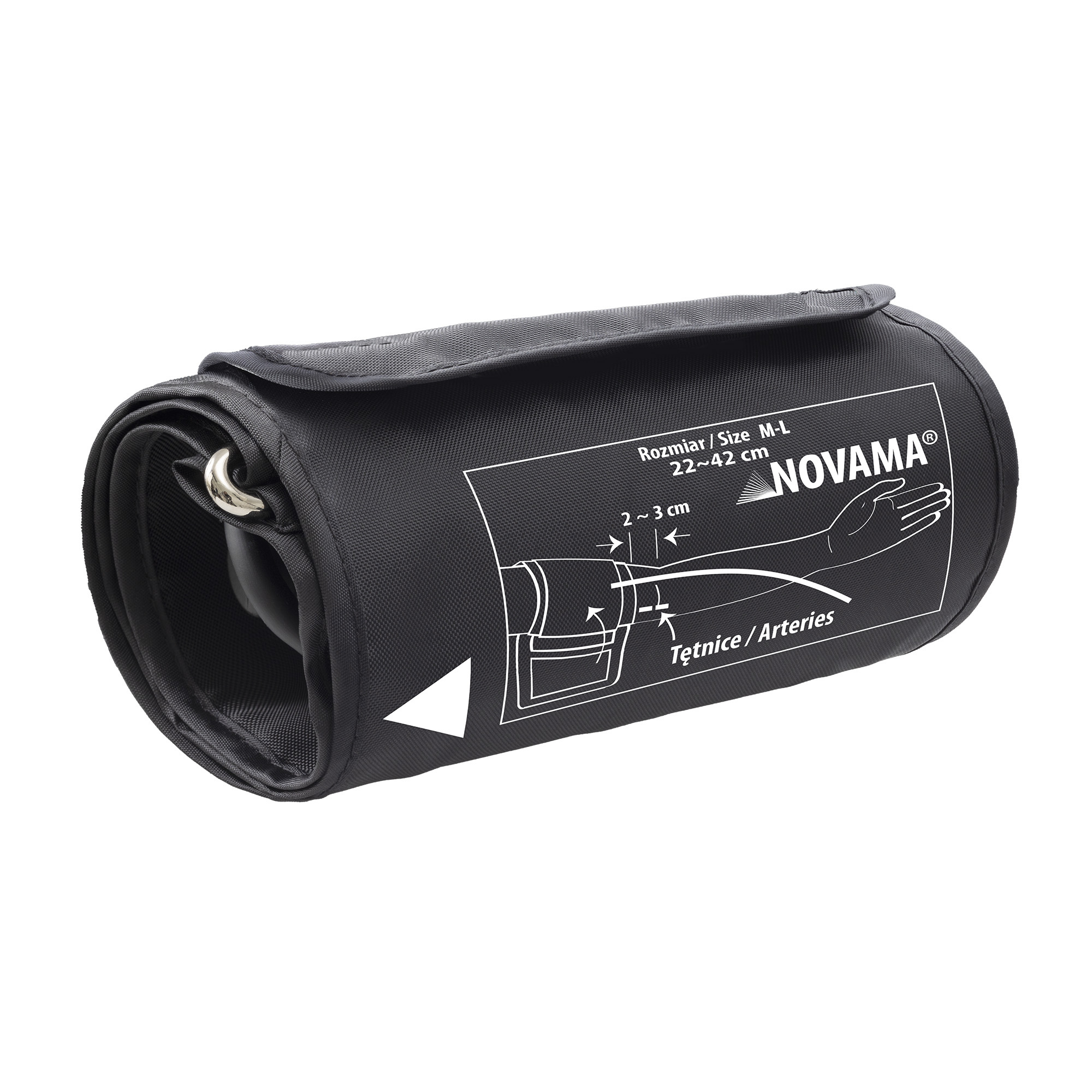 ff4701abc9256649887e38e89e000035 NOVAMA CUFF ML Univerzálna manžeta pre ramenné tlakomery, veľkosť 22-42 cm (M-L) – Obrázok 1