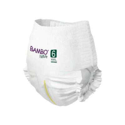 BAMBO Nature 6 XXL plienkové nohavičky 15+ kg 18 ks – Obrázok 3