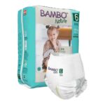 BAMBO Nature 6 XXL plienkové nohavičky 15+ kg 18 ks – Obrázok 2