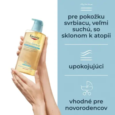 Eucerin ATOPICONTROL sprchový olej pre suchú pleť 400 ml – Obrázok 2