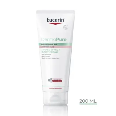 Eucerin DERMOPURE telový krém s trojitým účinkom 200 ml