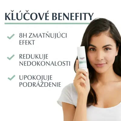 Eucerin DERMOPURE zmatňujúca emulzia na problematickú pleť 50 ml – Obrázok 2