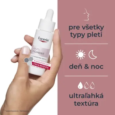 Eucerin ANTI-PIGMENT rozjasňujúce sérum 30 ml – Obrázok 3