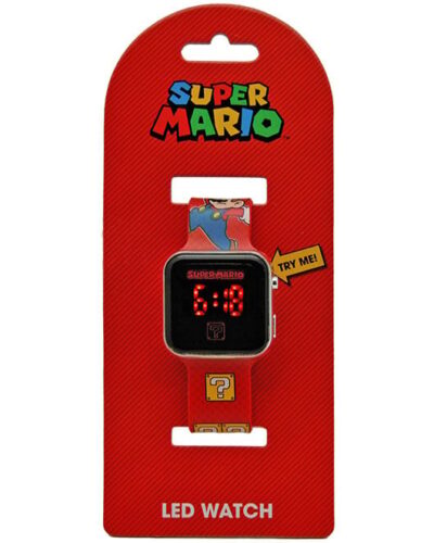 Kids Euroswan Digitálne LED hodinky Super Mario – Obrázok 3