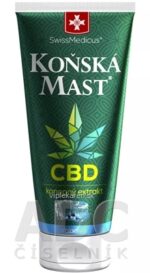KONSKÁ MASŤ s CBD chladivá bylinný balzam 1x200 ml – Obrázok 2