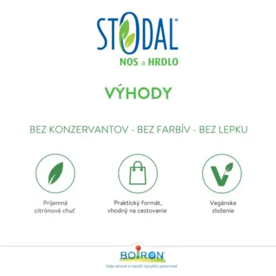 STODAL Nos a Hrdlo pastilky, citrónová príchuť 36 ks – Obrázok 6