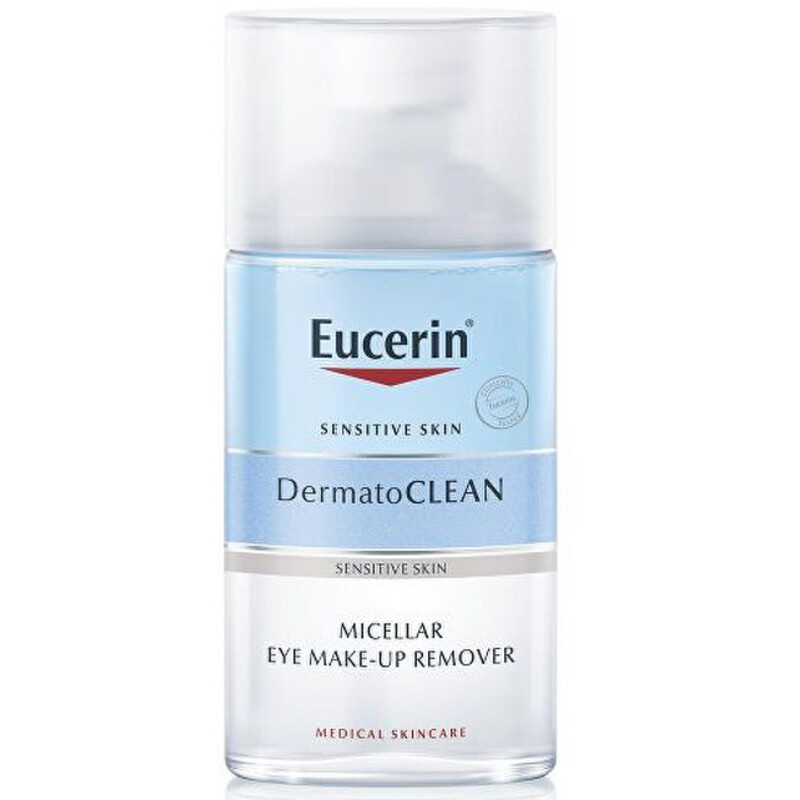 535842_dermatoclean_eye_makeup_remover_odlicovac_oci_l Eucerin DERMATOCLEAN odličovač očí 125 ml – Obrázok 1