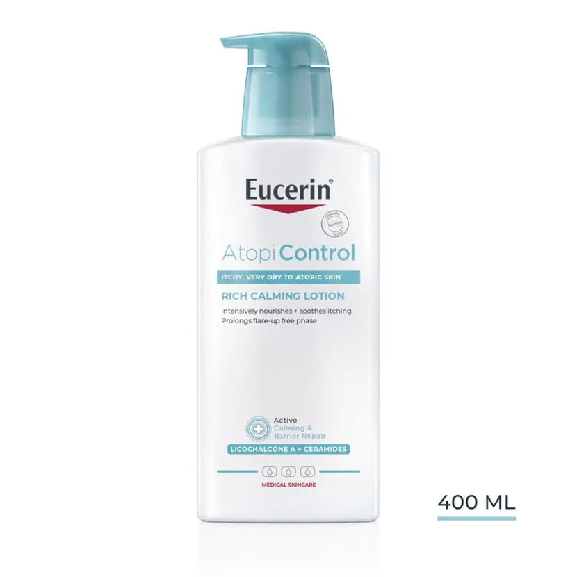 567771c0daf14bd781d16eebf71db8e2-screen Eucerin ATOPICONTROL telové mlieko pre suchú pleť 400 ml – Obrázok 1