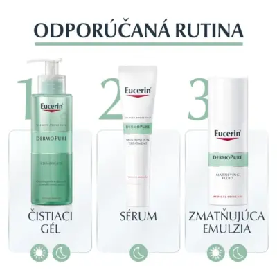 Eucerin DERMOPURE zmatňujúca emulzia na problematickú pleť 50 ml – Obrázok 5