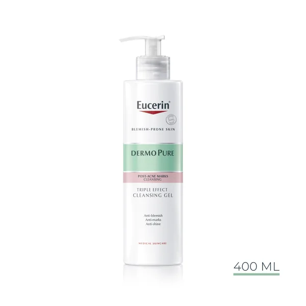 -70327368 Eucerin DERMOPURE exfoliačný čistiaci gél proti nedokonalostiam pleti 400 ml – Obrázok 1