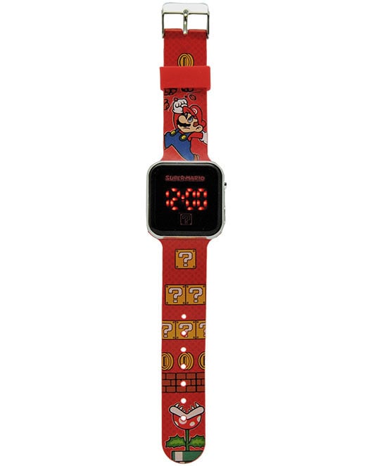 84a54bfc85429aa0038ec2eda3fcbf40 Kids Euroswan Digitálne LED hodinky Super Mario – Obrázok 1