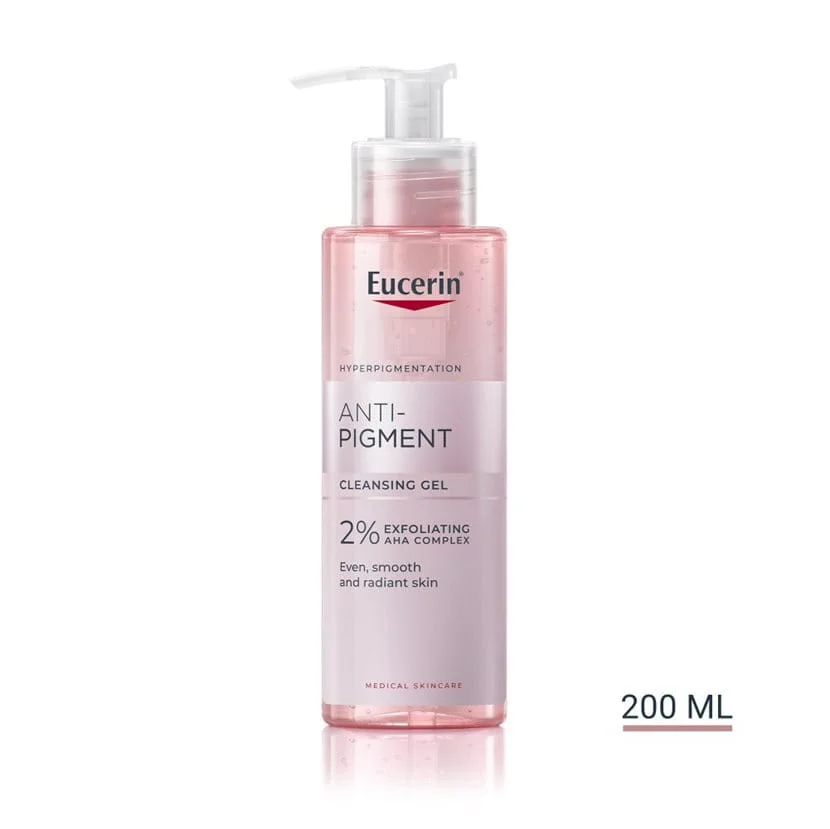 93a5e78005374453ab5e3c46cf5f010d-screen Eucerin ANTI-PIGMENT rozjasňujúci čistiaci gél 200 ml – Obrázok 1