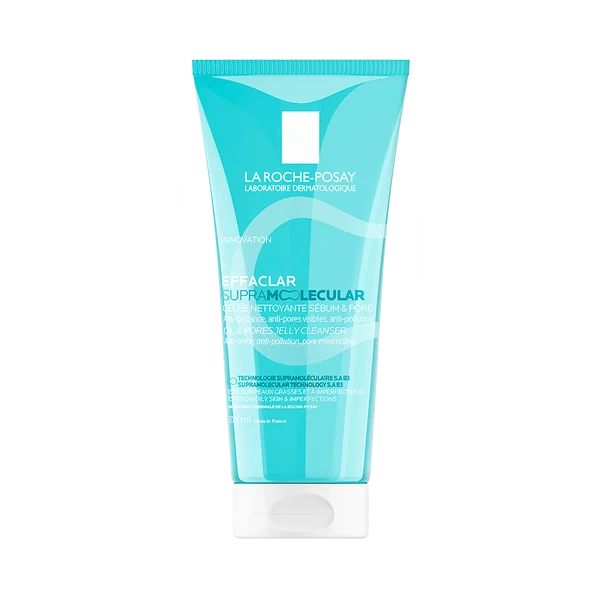 LaRochePosayProductSkincareEffaclarSupramolecularCleanser200ml3337875958738ATFPIMPackshotfront LA ROCHE-POSAY EFFACLAR SUPRAMOLECULAR zmatňujúci čistiaci gél 200 ml – Obrázok 1