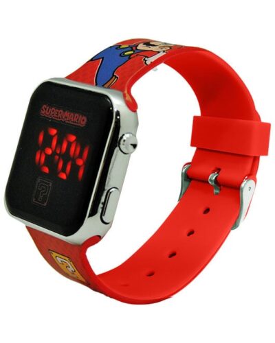 Kids Euroswan Digitálne LED hodinky Super Mario – Obrázok 2
