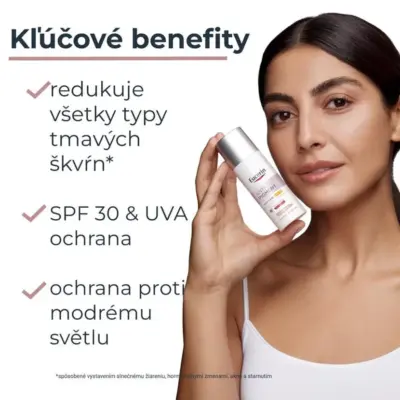 Eucerin ANTI-PIGMENT tónovaný denný krém SPF 30 stredne tmavý 50 ml – Obrázok 2