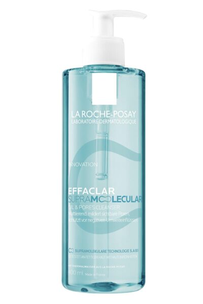 LA ROCHE-POSAY EFFACLAR SUPRAMOLECULAR zmatňujúci čistiaci gél 400 ml