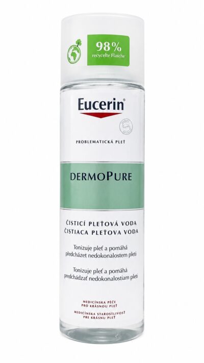 Eucerin DERMOPURE čistiaca pleťová voda 200 ml – Obrázok 2