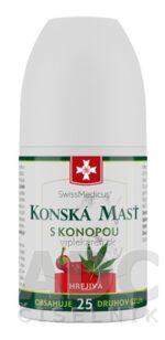 KONSKÁ MASŤ S KONOPOU hrejivá roll-on 1x90 ml – Obrázok 2