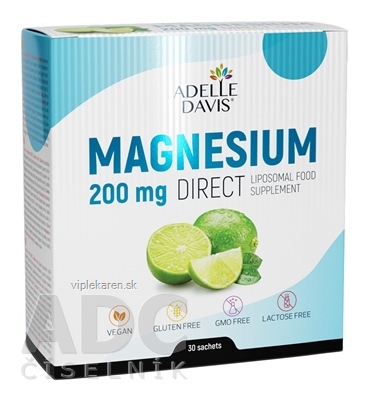 utait50_400x400 Adelle Davis Liposomal MAGNESIUM 200 mg DIRECT prášok vo vrecúškach 1x30 ks – Obrázok 1