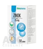 EDENPharma ZINOK 25 mg tbl 1x50 ks – Obrázok 2