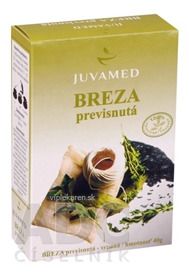 JUVAMED BREZA PREVISNUTÁ - LIST bylinný čaj sypaný 1x40 g JUVAMED BREZA PREVISNUTÁ - LIST bylinný čaj sypaný 1x40 g – Obrázok 1
