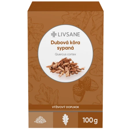 108796 LIVSANE Dubová kôra sypaná 100 g – Obrázok 1