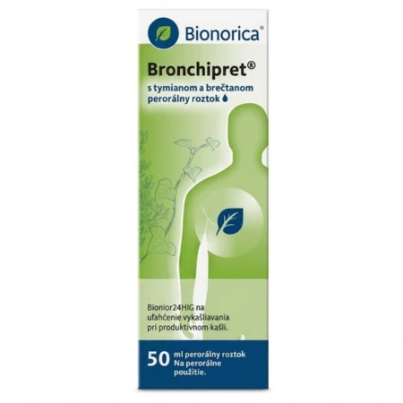 109246 Bronchipret tymian a brečtan perorálny roztok 50 ml – Obrázok 1