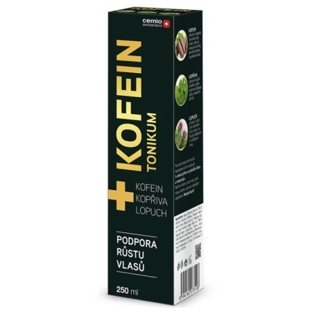 109703 Cemio KOFEÍN tonikum na podporu rastu vlasov 250 ml – Obrázok 1