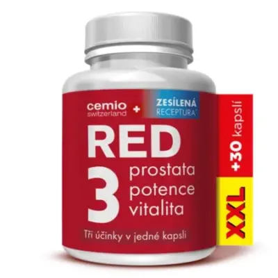 Cemio RED3 XXL 120 kapsúl