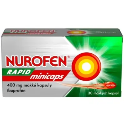 NUROFEN Rapid Minicaps 400 mg 30 mäkkých kapsúl