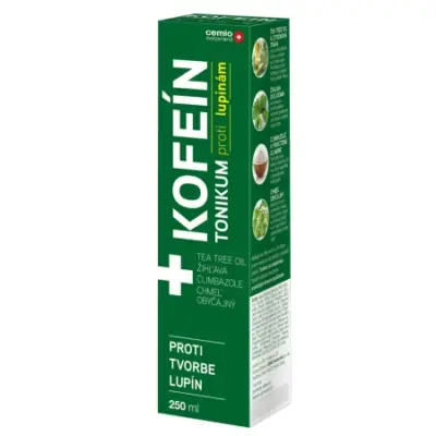 Cemio KOFEÍN tonikum proti lupinám 250 ml