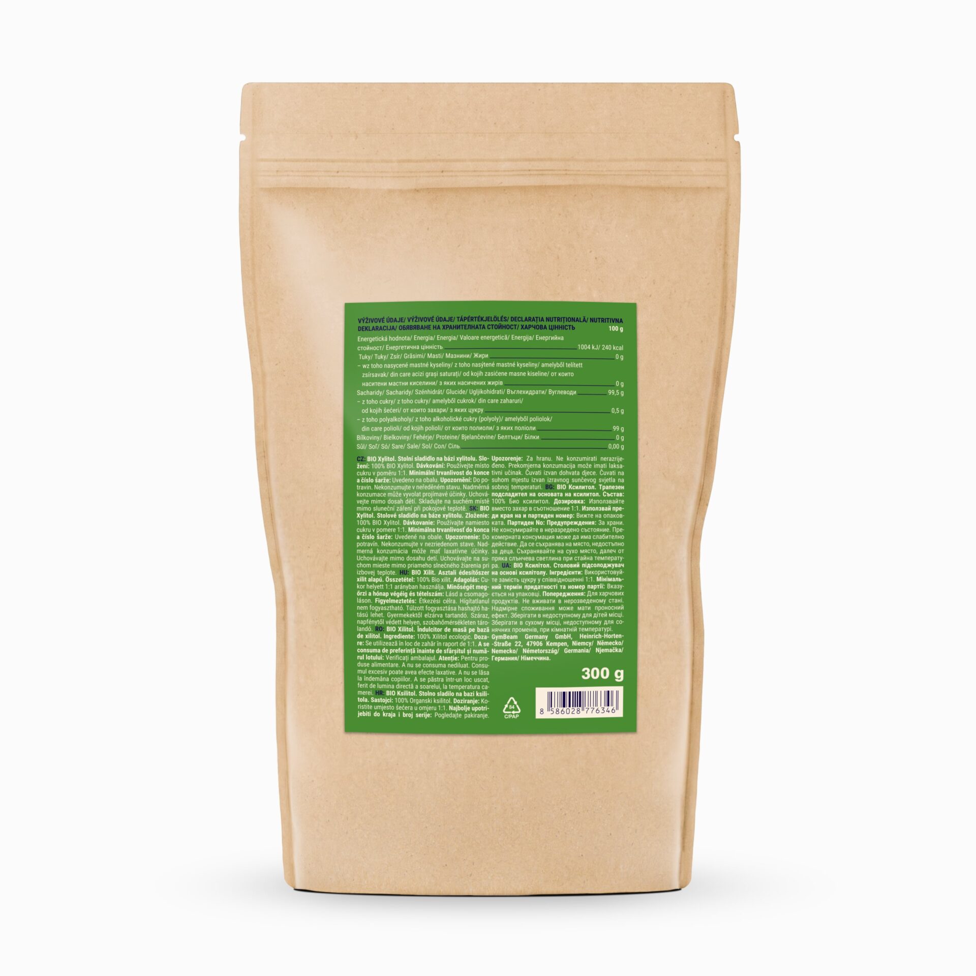 BIO Xylitol - GymBeam – Obrázok 2