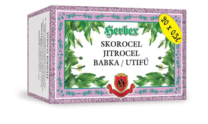 HERBEX SKOROCEL KOPIJOVITÝ bylinný čaj 20 x 3 g