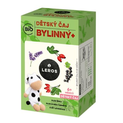 LEROS BIO Detský čaj BYLINNÝ+ 20 x 2 g
