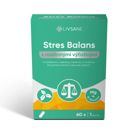 2_216659 LIVSANE Stres balans 60 kapsúl – Obrázok 1